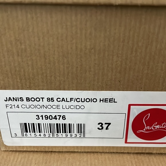 NIB CHRISTIAN LOBOUTIN JANIS HEELED BOOT - Picture 5 of 8